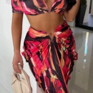 Two piece Skirt Set